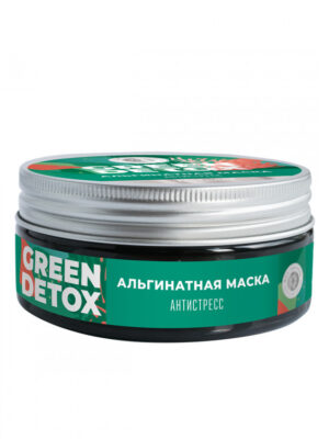 Альгинатная маска с комплексом черноморских водорослей Антистресс Green Detox 60гр