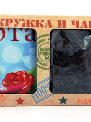 Кружка в коробке с чаем "8 марта"